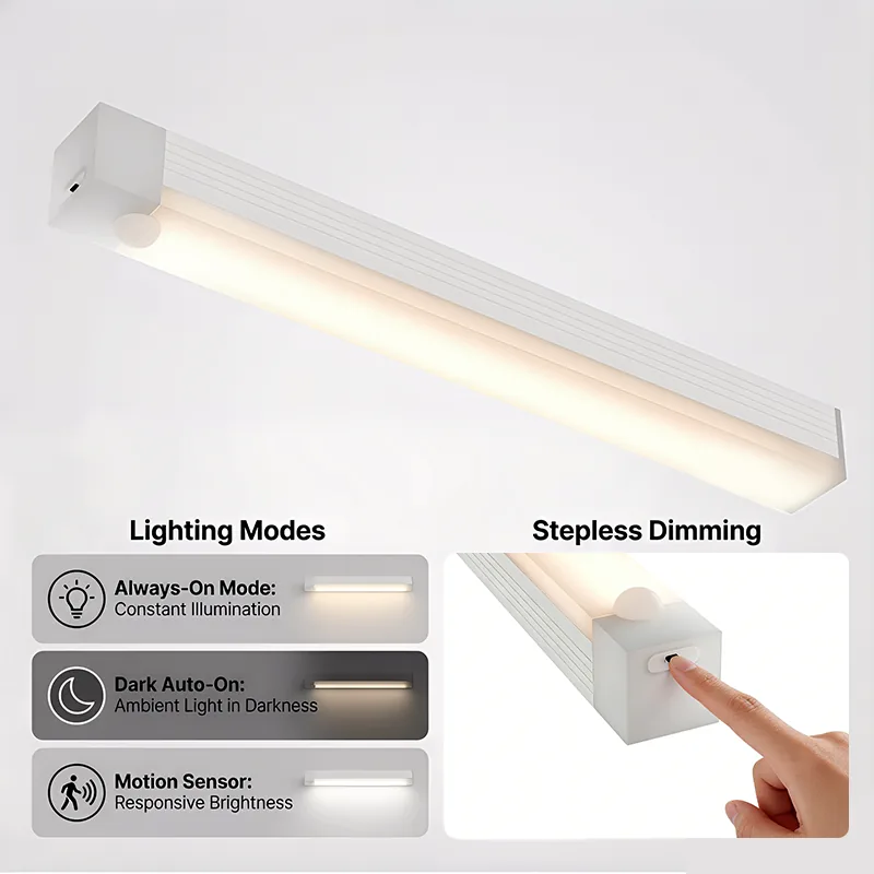 VOLACI motion-sensing LED light bar, front view