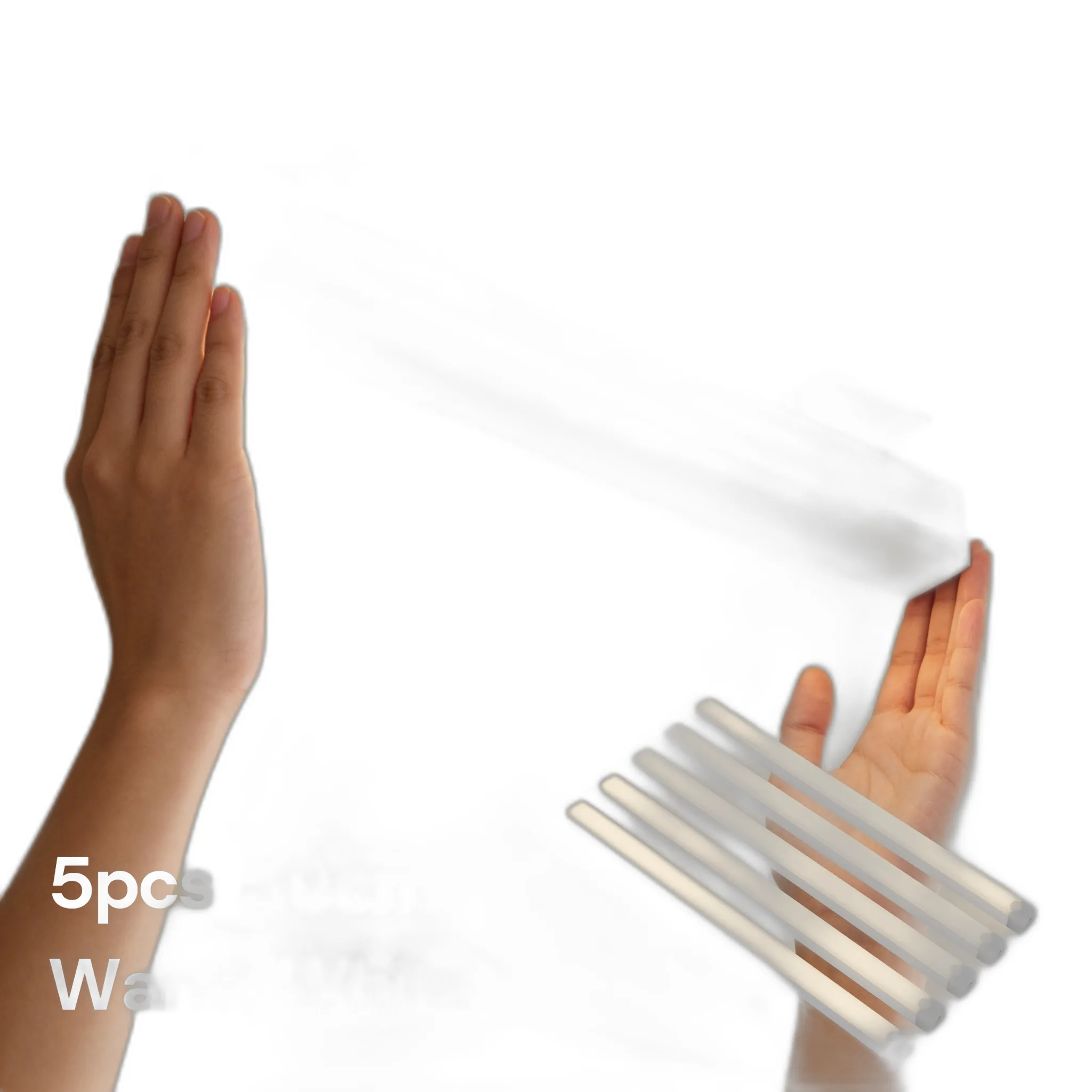 Light bar 50 cm warm white, 5-pack, cut-out on white