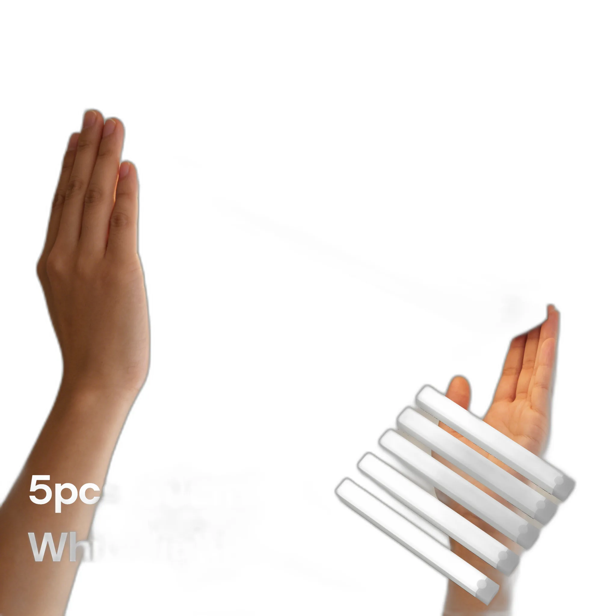 Light bar 30 cm cool white, 5-pack, cut-out on white